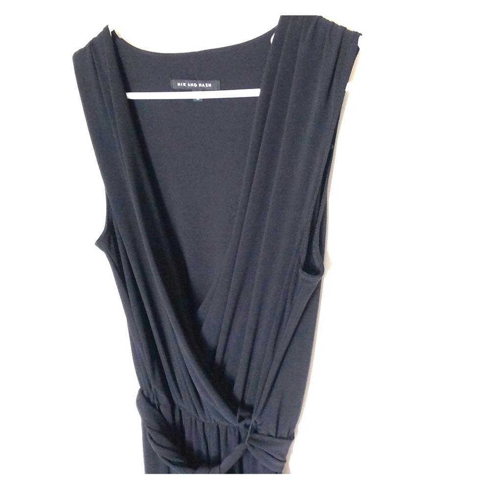V-Neck Slinky Jumpsuit